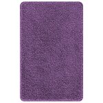 vidaXL Ensemble de tapis de bain antidérapants 3 Pièces Violet PP