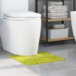 vidaXL Tapis de bain Vert 50 x 50 cm Polypropylène