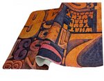 Tapis enfant NUMBER 80 x 150 cm - Orange