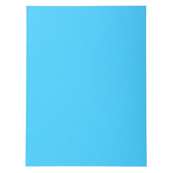 Paquet De 100 Chemises Forever® 220 100  Recyclé - 24x32cm - Bleu Vif - X 5 - Exacompta