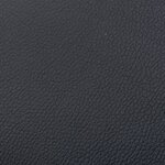 vidaXL Chaise de salon Noir Similicuir