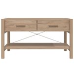 vidaXL Table basse 82x48x45 cm Bois d'ingénierie