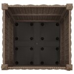 vidaXL Lit surélevé 40x40x38 cm Polypropylène