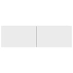 vidaXL Meubles TV 3 Pièces Blanc Bois d'ingénierie