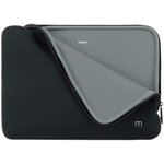 Mobilis Skin - Housse d ordinateur portable - 12.5' - 14' - noir/gris MOBILIS