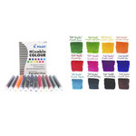 Lot de 12 cartouches d'encre pour stylos Parallel 12 couleurs PILOT