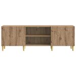 vidaXL Meuble TV 150 x 31 x 50 cm Chêne artisanal Bois d'ingénierie