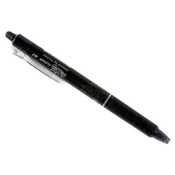 Stylo roller rétractable Frixion Ball Clicker 0,7 Noir PILOT