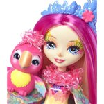 ENCHANTIMALS - Peeki Perroquet & Preeny - Mini Poupée 15cm & sa figurine animal
