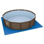 Bestway Tapis de sol pour piscine Flowclear 396x396 cm