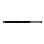 Stylo gomme mono zero pointe rectangulaire 2 5 x 5 mm métal noir x 6 tombow