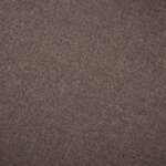 vidaXL Canapé à 3 places Tissu Marron