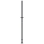 vidaXL Portail de jardin anthracite 105x205 cm conception de carré