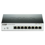 D-LINK  Switch Easy Smart 8 Ports - DGS-1100-08P - 10/100/1000Mbps Poe