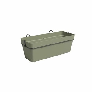 Jardinière CAPRI RE KIT 50 ma - Vert cendré L50 2 x P28 5 x hauteur 20 cm