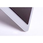 Lot de 2 Serre-livres métallique large 14 x 12 x 14 cm magnétique Argent MAUL