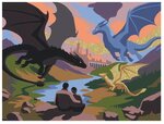 CreArt Adultes Tendance - Rebecca Yarros: Dragon Love