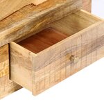 vidaXL Meuble TV 120 x 30 x 40 cm Bois massif de manguier