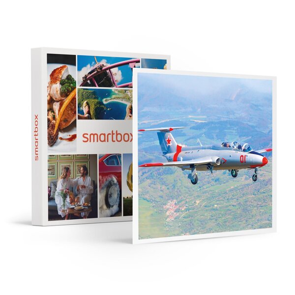 Vol de 20 minutes à bord d'un avion de chasse l-29 delfin en slovaquie - smartbox - coffret cadeau sport & aventure