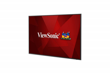 Viewsonic cde6520 affichage de messages panneau plat de signalisation numérique 165 1 cm (65") ips 450 cd/m² 4k ultra hd noir intégré dans le processeur android 8.0