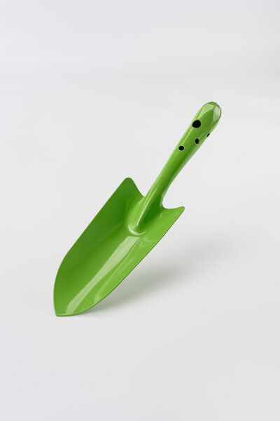 Lot de 2 outils métal : transplantoir et pic - suan