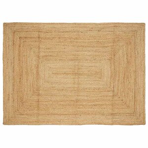 vidaXL Tapis fait à la main jute naturel 160x230 cm