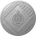 Pièce de monnaie en Argent 1 Dollar g 31.1 (1 oz) Millésime 2024 Armored Vehicles M26 PERSHING