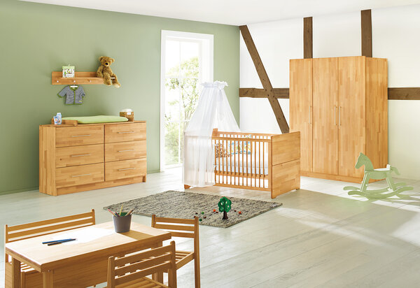 Chambre bébé Natura extra large grande - Pinolino