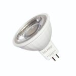 Ampoule led gu5.3 / mr16 12v 8w smd 80° - blanc froid 6000k - 8000k - silamp