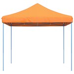 vidaXL Tente de fête 292 x 292 x 315 cm Orange Tissu Oxford