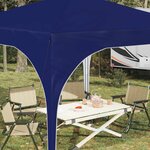vidaXL Tente de fête pop-up 290 x 290 x 245 cm Bleu