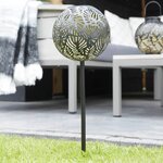 Luxform Lampe sur piquet de jardin à LED solaire Samba Petit