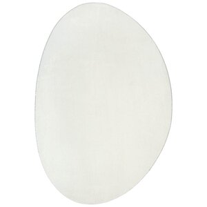 vidaXL Tapis HUARTE Crème 140 x 200 cm Polyester