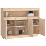 vidaXL Buffet 104 5x34x80 cm Bois massif de pin