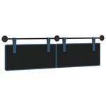 vidaXL Tête de lit suspendue Tissu