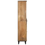 vidaXL Armoire de salle de bain 38x33x160 cm bois massif de manguier