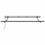 vidaXL Auvent Rétractable Bordeaux 250 x 200 cm tissu