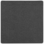 vidaXL Tapis Couloir Gris foncé 100 x 100 cm 100 Polypropylène
