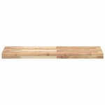 vidaXL Étagères flottantes 4 Pièces 80x30x4 cm acacia massif non traité