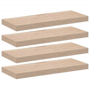 vidaXL Étagères flottantes 4 Pièces 60x23 5x4 cm bois d'ingénierie