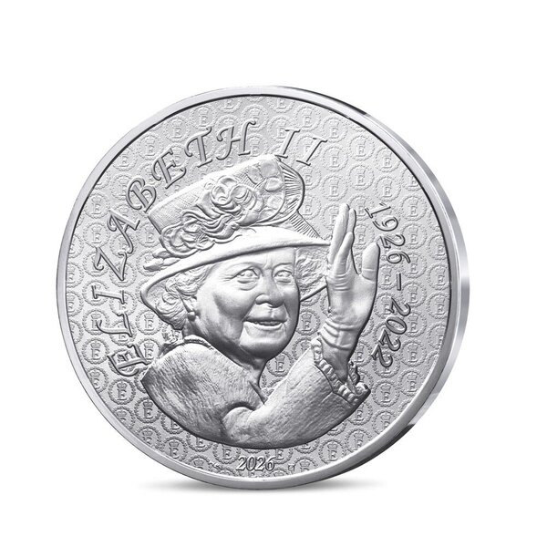 Elizabeth II Monnaie de 10€ Argent