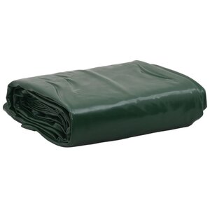 vidaXL Bâche vert Ø 4 m 650 g/m²