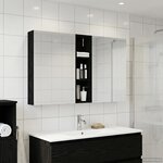 vidaXL Ensemble de Meubles de Salle de Bain 3 Pièces 120 x 14 5 x 70 cm