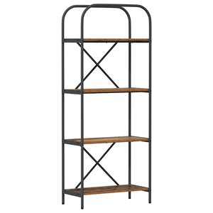 vidaXL Étagère Bois ancien 60 x 30 x 146 cm Bois d'ingénierie