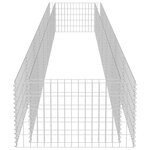 vidaXL Salon de jardin palette 2 Pièces Bois de pin imprégné de gris