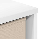 vidaXL Buffet Blanc 59 5 x 27 x 57 cm