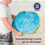 LUDI Tente de plage et piscine pour bébé - en tissu avec protection UV 50 - des 10 mois