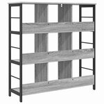 vidaXL Étagère Gris Sonoma 102 x 32 x 104 5 cm Bois d'ingénierie