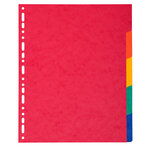 Jeu intercalaire CARTE LUSTREE XXL 5 POSITIONS x 25 EXACOMPTA