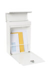 Boîte aux Lettres en Acier  Figure E6701  Serrure Protégée  Blanc